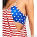 American Flag Bikini,Womens American Flag Swimsuit Bikini 4th of July Bathing Suit USA Flag Swimsuits for Women Red B07DZQZ51K